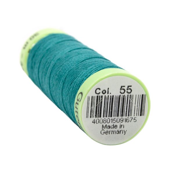Нитки отделочные Gutermann Top Stitch, 30м, 055 св.зеленая бирюза, 5 катушек