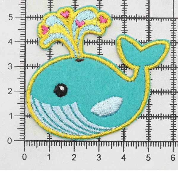 Термоаппликация Кит, 5.3х6cm, Hobby&Pro