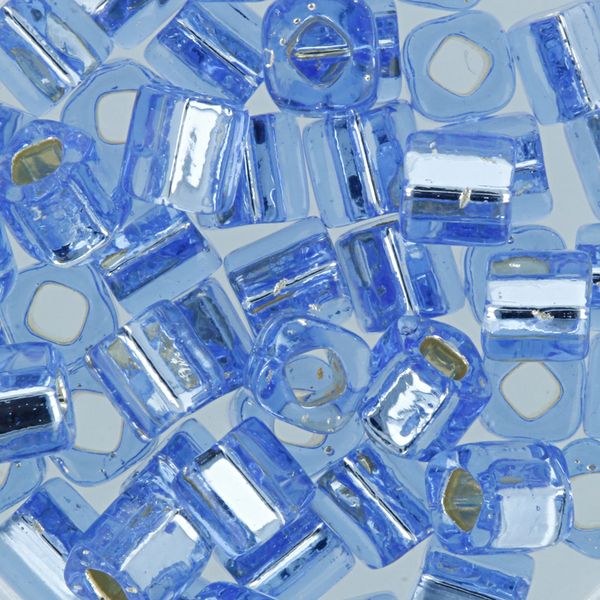 Бисер Toho Cube 4 мм, 25 г (5х5 г), 0033 св.синий