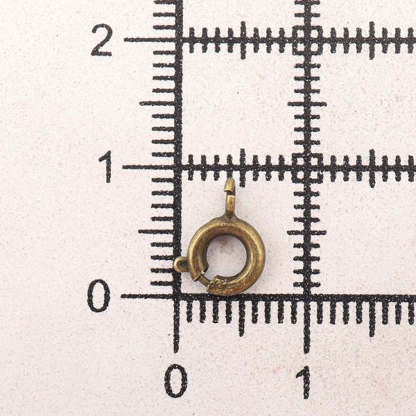 Замок для бус кольцо 6мм, 5 штук, Astra&Craft (Латунь), 4AR239