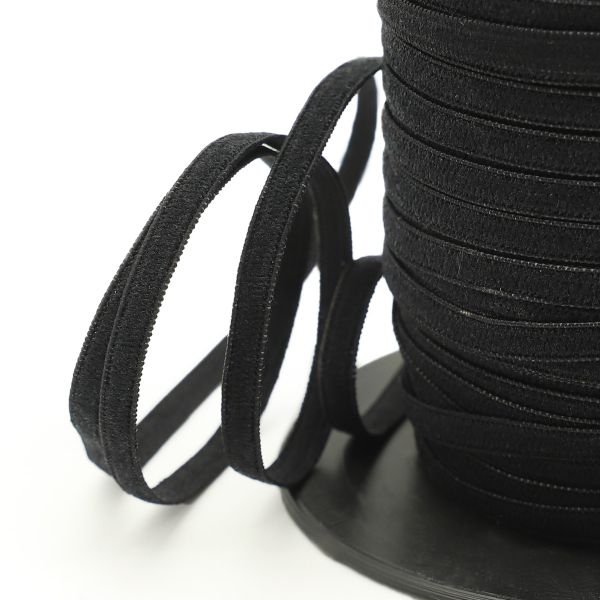 Резинка бельевая (стандартная) 4.0 мм / 100 метров, 46-60849/04 черный, S090292