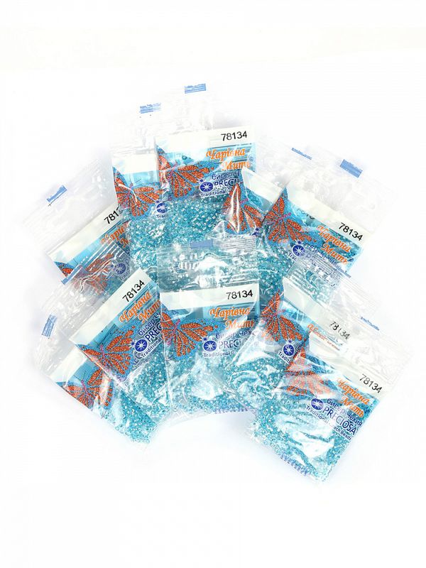 Бисер Preciosa 10/0 (2.3 мм), 50 г (10х5 г), цв. 78134