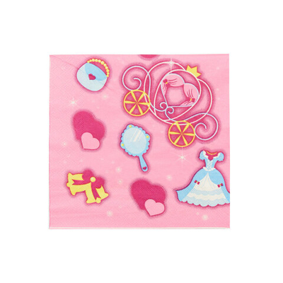 Салфетки 33х33см, 2-х слойные AY, 20 шт/упак (BB-0002 набор принцессы)