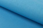 Бязь хлопок 140 г/м², отрез 100х150 см, яр.голубой (рис.12440), 262