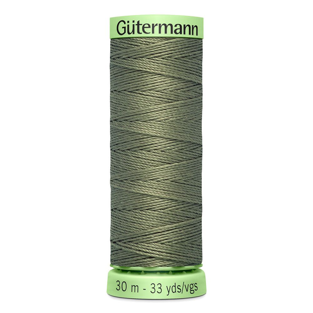 Нитки отделочные Gutermann Top Stitch, 30м, 824 зеленый камуфляж, 5 катушек