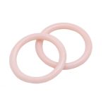 Кольца для бюстгальтера пластик ⌀12.0 мм, C344 пудровый, 100 шт