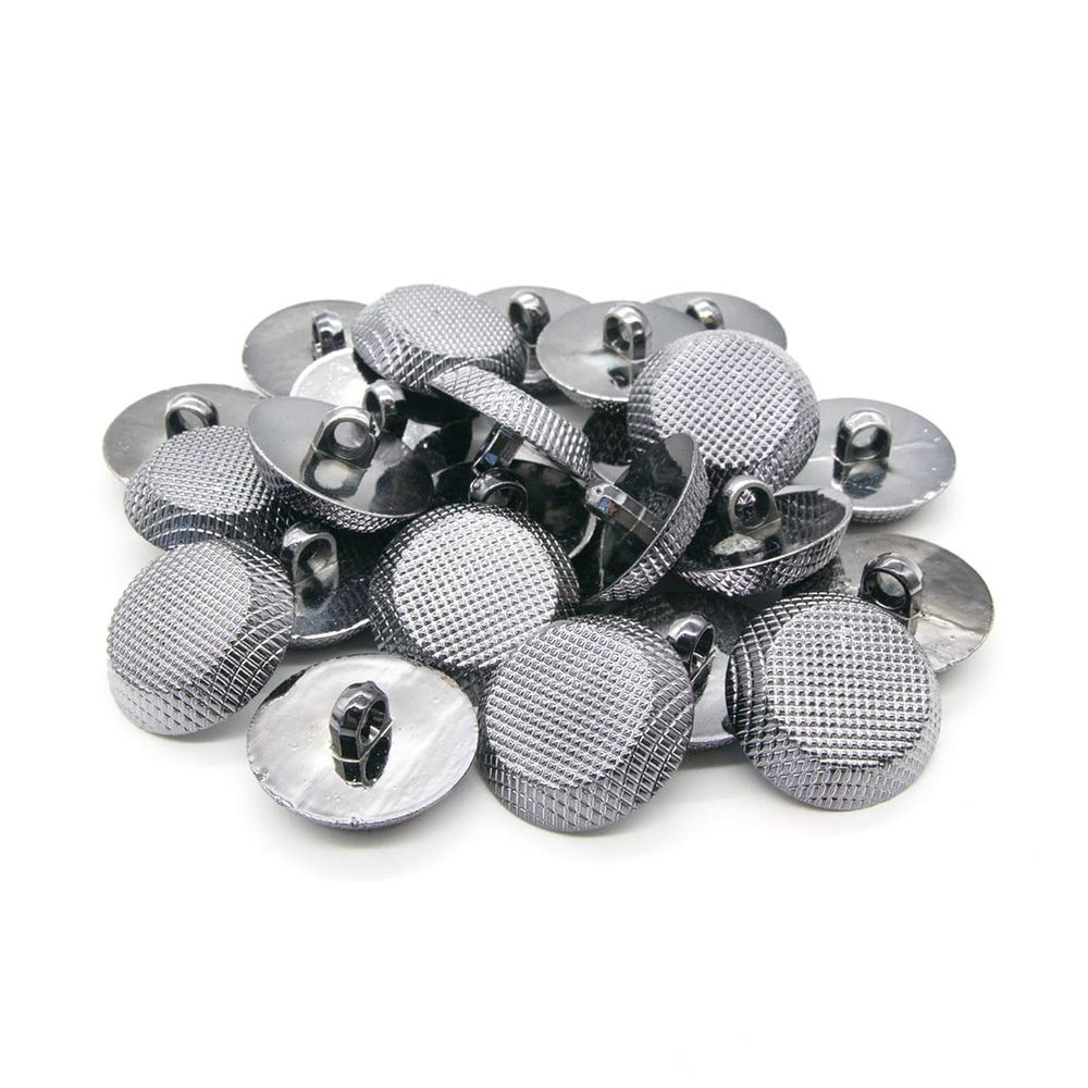 Пуговицы на ножке 40L (25мм) (Nickel (никель)), 72 шт /TOS/