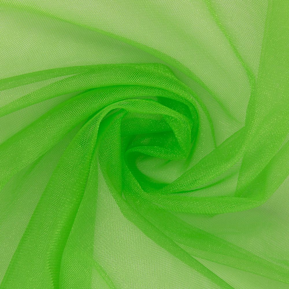 Фатин кристалл 18±2 г/м², 150х150 см, 26 салатовый, Gamma FTN-BRN