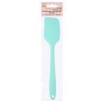 Лопатка кулинарная силиконовая 27.5 см, 1 шт, бледно-голубой, S-Chief SHF-0092