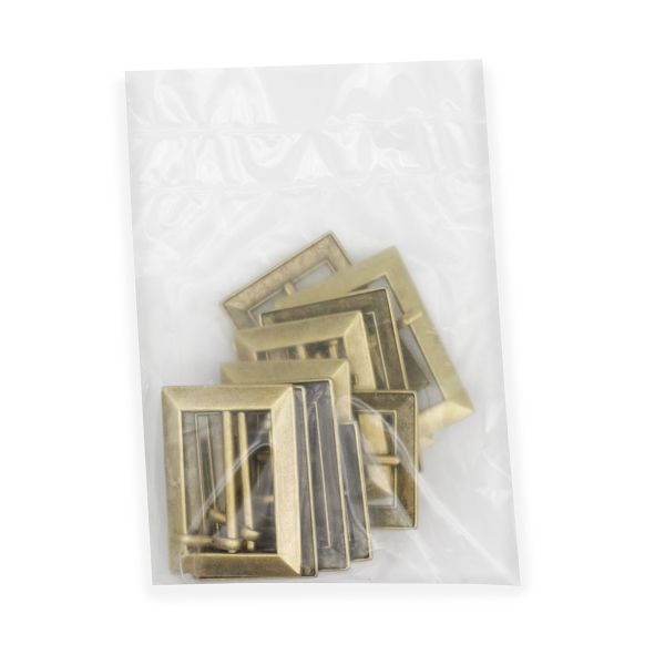 Пряжка ременная металл 30 мм. латунь, 10 шт, BIG