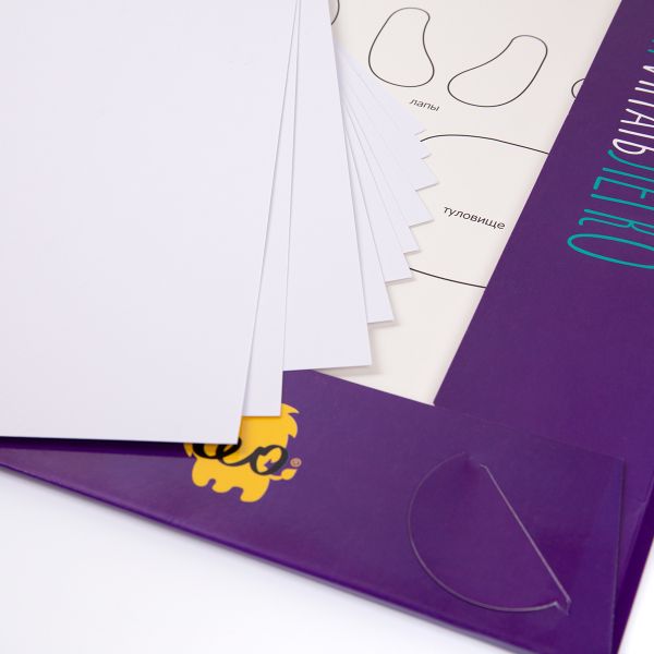 Картон белый высококачественный A3 29.7х42 см, 10 л. 1 цв, Лео LPCB-01