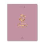 Тетрадь ученическая общая, тиснение золотой фольгой, A5 48 л. на скобе 65 г/м², белизна 100% 10 шт клетка, 01513 Мир красоты, Светоч Т199