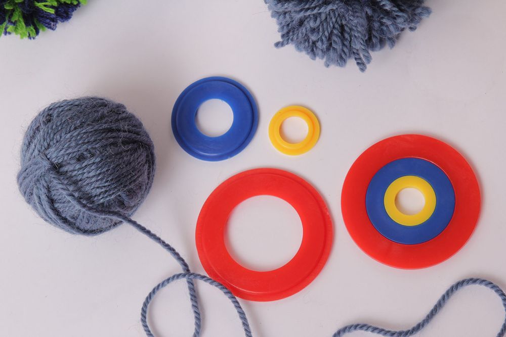 Устройство для изготовления помпонов, 3 размера, Gamma PM-2