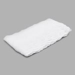 Кружево шитьё х/б 69 мм / 3.4 метра, цвет белоснежный