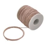 Шнур вощеный ⌀1.0 мм / 100 метров, 0371-9002 (С098 т.бежевый)