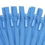 Молния спираль (витая) Arta Т5 (5 мм) 1 зам., н/раз., 18 см, цв. 260 голубой, уп.10 шт
