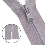 Молния трактор Arta Т6 (6 мм) 1 зам., н/раз., 18 см, цв. 079 св.серый, уп.10 шт