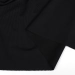 Микрофибра для нижнего белья Peach-эффект 190 г/м², 150 см, OLG005, 170 черный, 5 метров