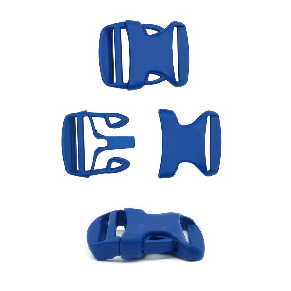 Фастекс (пряжка трезубец) пластик 30 мм, 50 шт, 61 василек