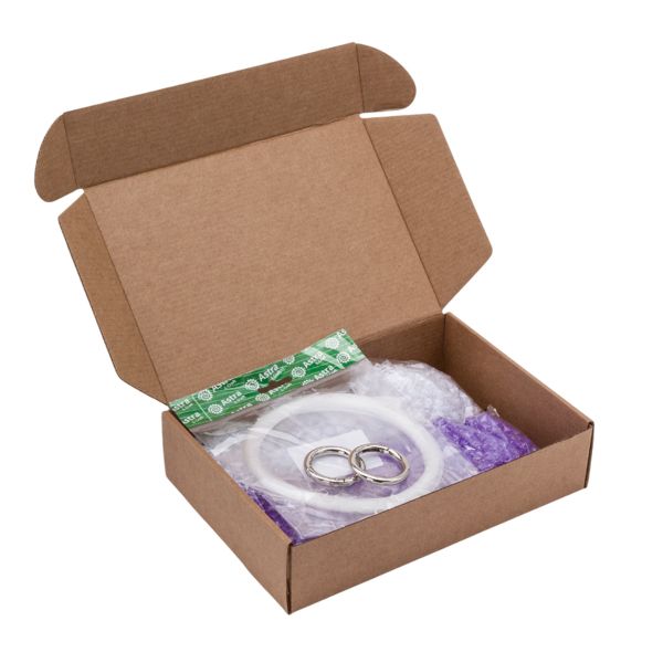 Набор для плетения двухцветной сумки из акриловых бусин, граненый куб, 10мм, Astra&Craft (643 лаванда/прозрачный)