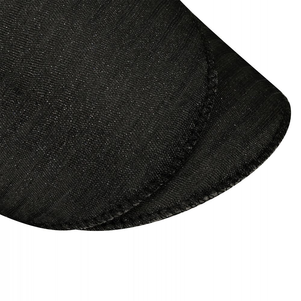 Плечевые накладки (подплечники) втачные твердые 100х145х10 мм, АТ.ОВТ10 цв.черный, уп.100 пар