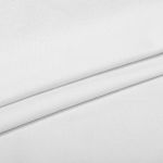 Футер 2-нитка петля гладкокрашеный, 230 г/м², 74% х/б, 21% п/э, 5% эласт, 180 см, цв. белый, 6м /TOS/