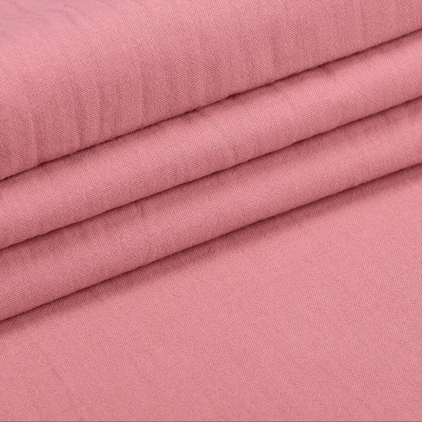 Хлопок крэш 90 г/м², 150 см / 5 метров, TBY.Caw.73.5, цв.ягодный