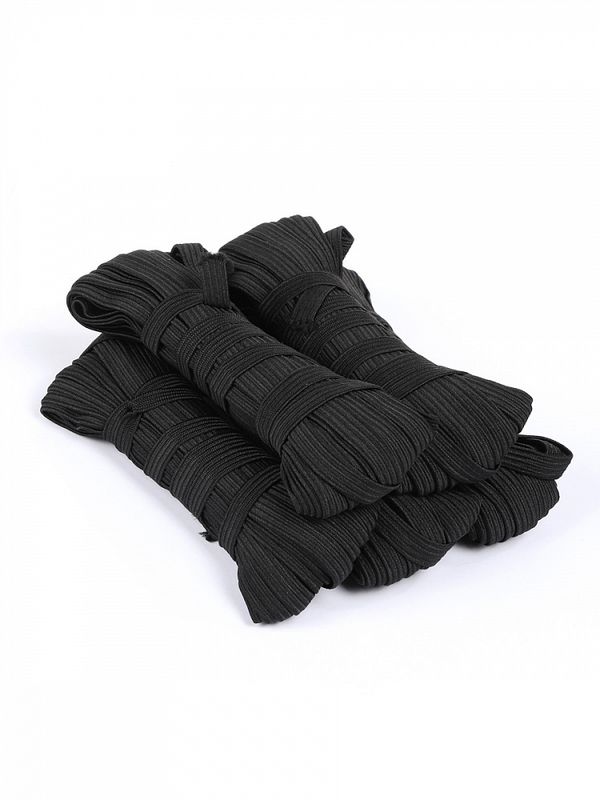 Резинка бельевая (стандартная) 10.0 мм / 5 шт. по 10 метров, черный
