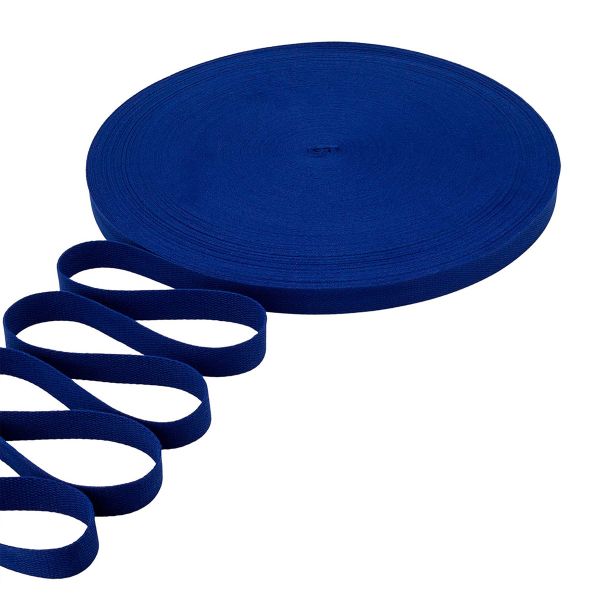 Стропа (ременная лента) 26 мм / 100 метров, [17.55 г/пог.м], матовая, имитация хлопка, 11 индиго, 3Al357