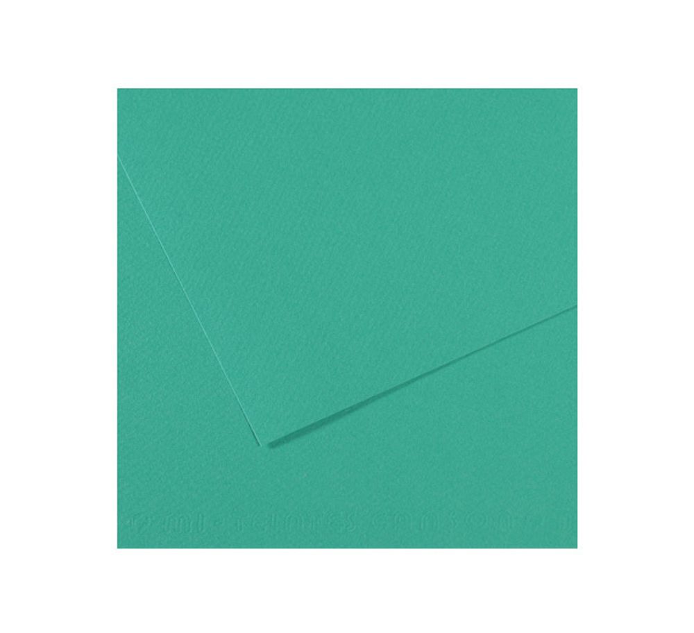 Бумага для пастели 160 г/м², 75х110 см, 25 листов, №119 морская волна, Canson Mi-Teintes C200321607