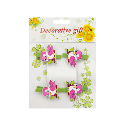 Прищепки декоративные (набор) "Decorative Gift", 4 шт, 47