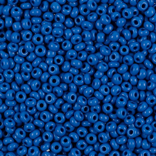 Бисер Preciosa 7/0 (3.4 мм), 50 г, 33210 голубой, 311-19001