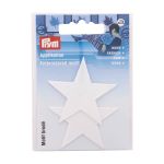 Термоаппликация Звезды белый цв., 2 шт, Prym