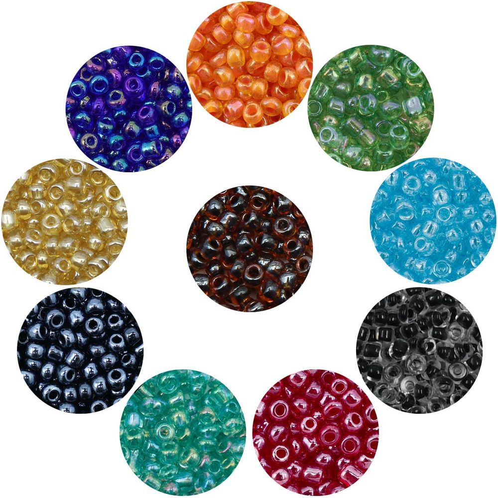 Набор бисера 11/0 ассорти №17 в тубе, 10 цветов, Astra&Craft