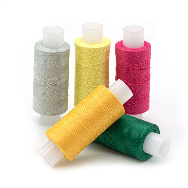 Нитки оверлочные ассорти №1 300м 5 штук