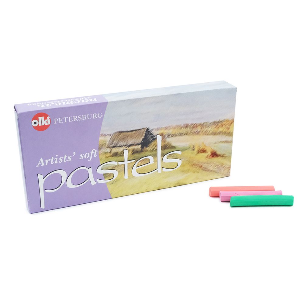 Пастель худ. набор №14 Ассорти, 16 цв, Soft, 0205