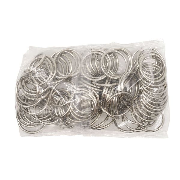 Кольцо разъемное металл in ⌀35 мм (42 мм внешн.), никель, 816-008, 100 шт