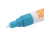 Маркер для ткани Darwi TEX Glitter, 2мм (с блестками) (676 бирюзовый), DA0140013