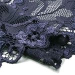 Кружево бельевое эластичное 150 мм / 13.72 м, цв. C147 т.синий