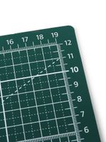 Коврик раскройный для пэчворка двухсторонний трёхслойный 3мм 22х15см (A5) Maxwell premium