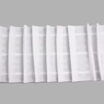 Лента (тесьма) шторная: сборка параллельная (1:2) 100 мм / 100 метров, 420270