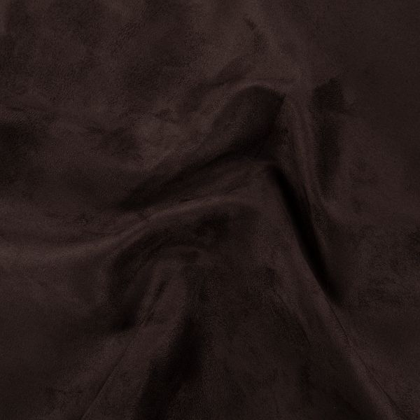 Замша искусственная отрез 35х50 см, 175±5 г/м², 19-1118 chocolate (т.коричневый), Peppy Woven Suede
