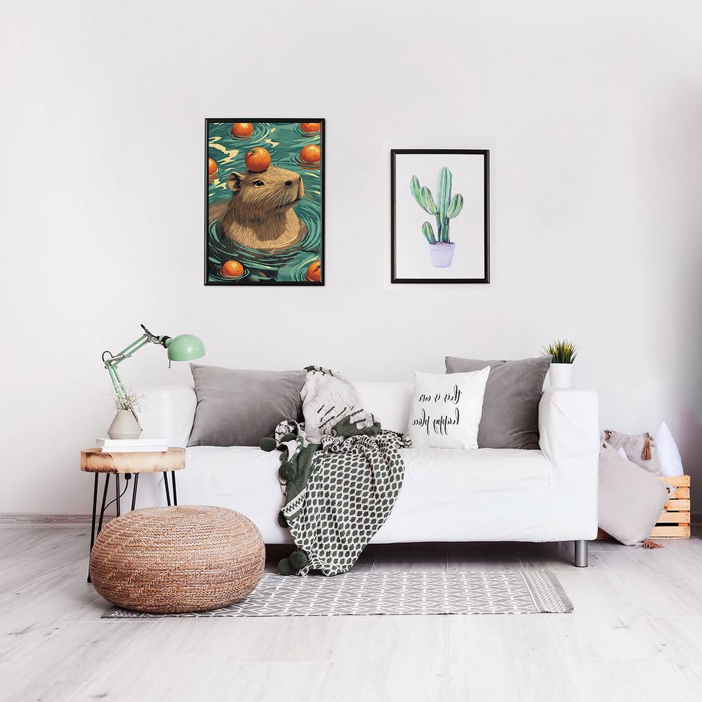 Пазл 1000 элементов, PZL-1000/64 Купание капибары, Фрея