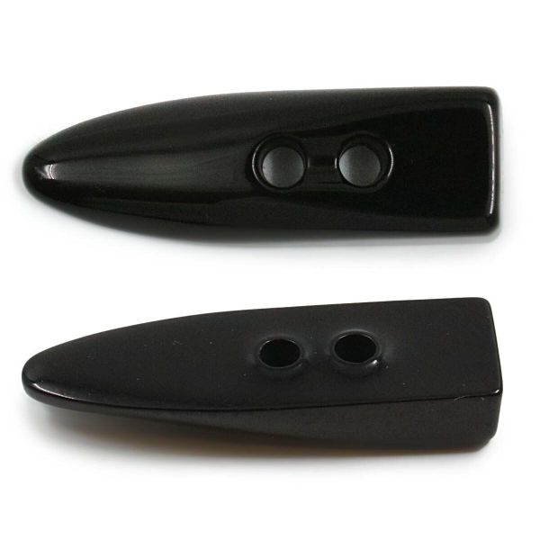 Пуговицы 2 прокола (3.02-1344-46) (черный), Б28, 20 шт