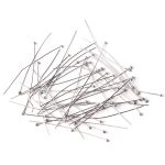 Штифты с шариком 5см, 50 шт/упак, Astra&Craft (Никель), 4AR192