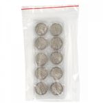 Пуговицы на ножке металлические 36L=23мм, С-MP06 цв.серебро, 10 шт