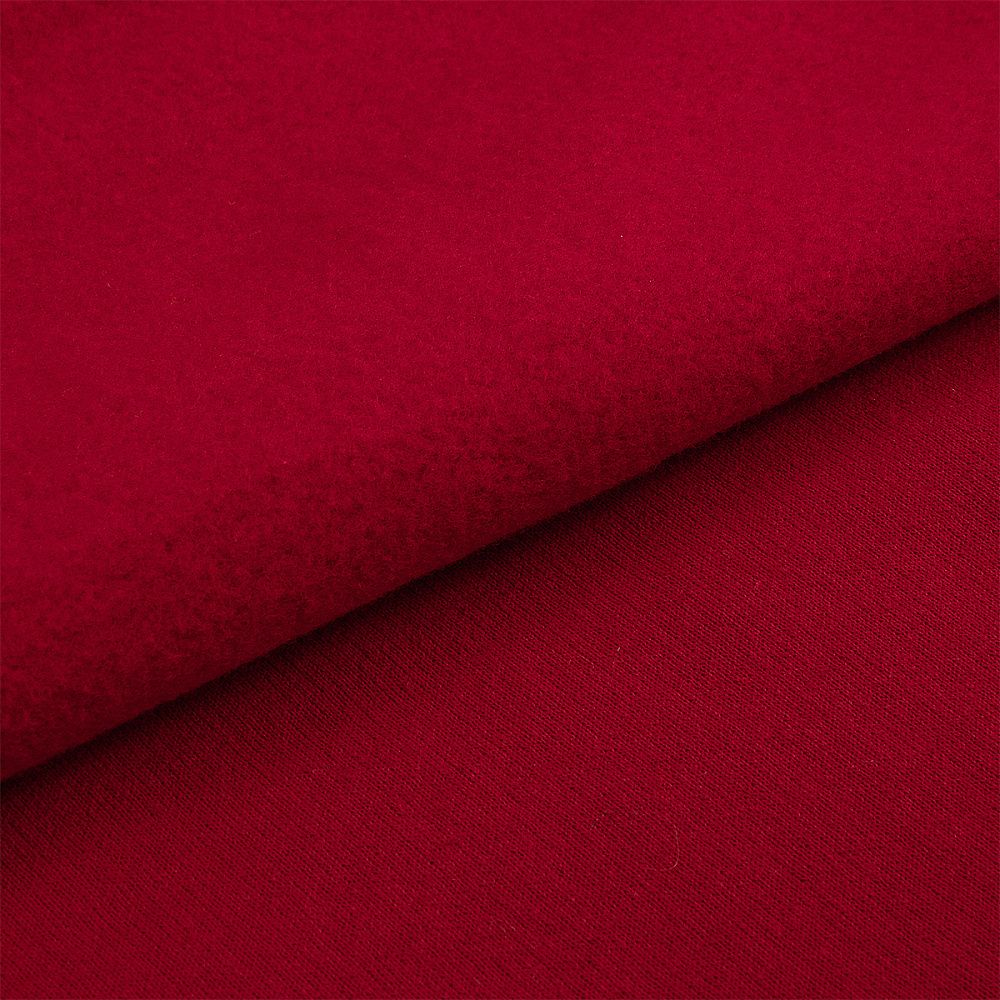 Футер 2-нитка начес 210 г/м², 100-100 см / 6 метров, ФУТ2Х.НАЧ.210.19-1761.6, красный