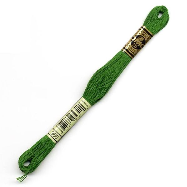 Мулине DMC 117 (986), 12 мотков по 8 метров