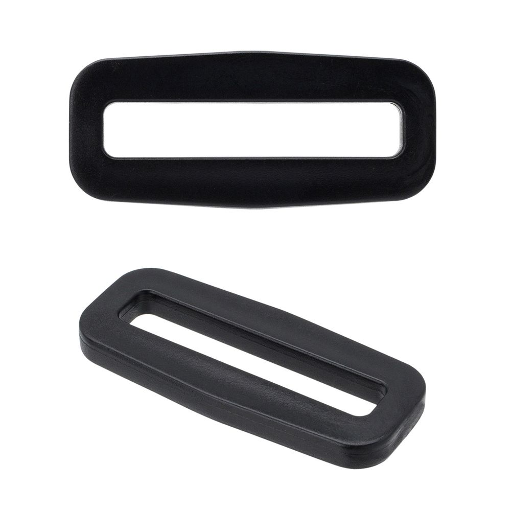 Рамка прямоугольная пластик ацеталь 30 мм, черный, 20 шт