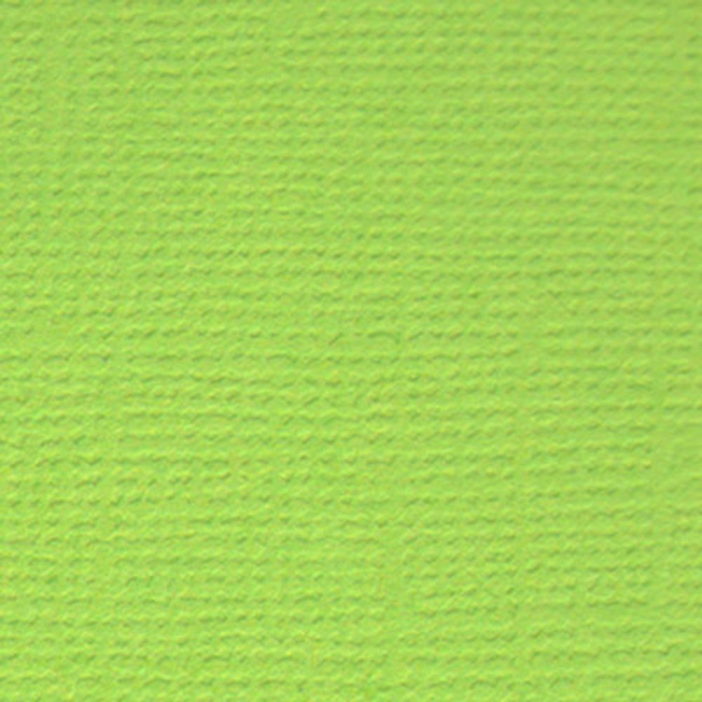 Бумага для скрапбукинга 216 гр/м², 30.5х30.5 см, 10 шт, 28 Зеленое яблоко (ярко-зеленый), Mr.Painter PST